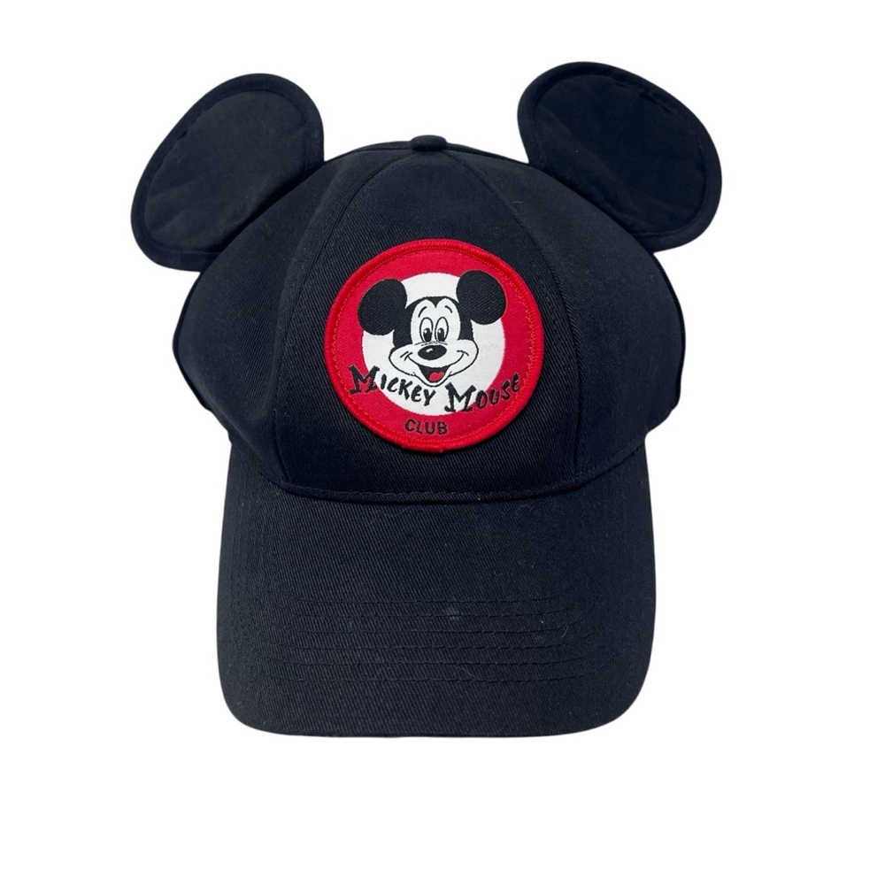 Disney Mickey Mouse Club Snap Back Hat with Ears Official Mousketer